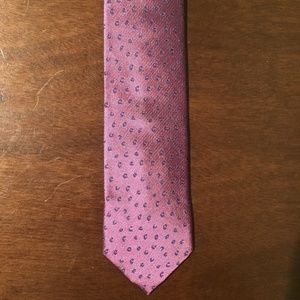 Fuschia Pink 100% Italian Silk Dress Tie - NWT